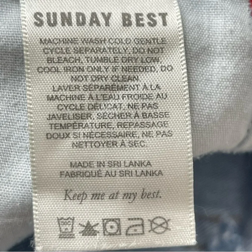 ❌SOLD ❌Sunday Best Go Off Road Dad Jean Baggy Loose 90s jeans  Med Blue size 28 - Picture 10 of 12